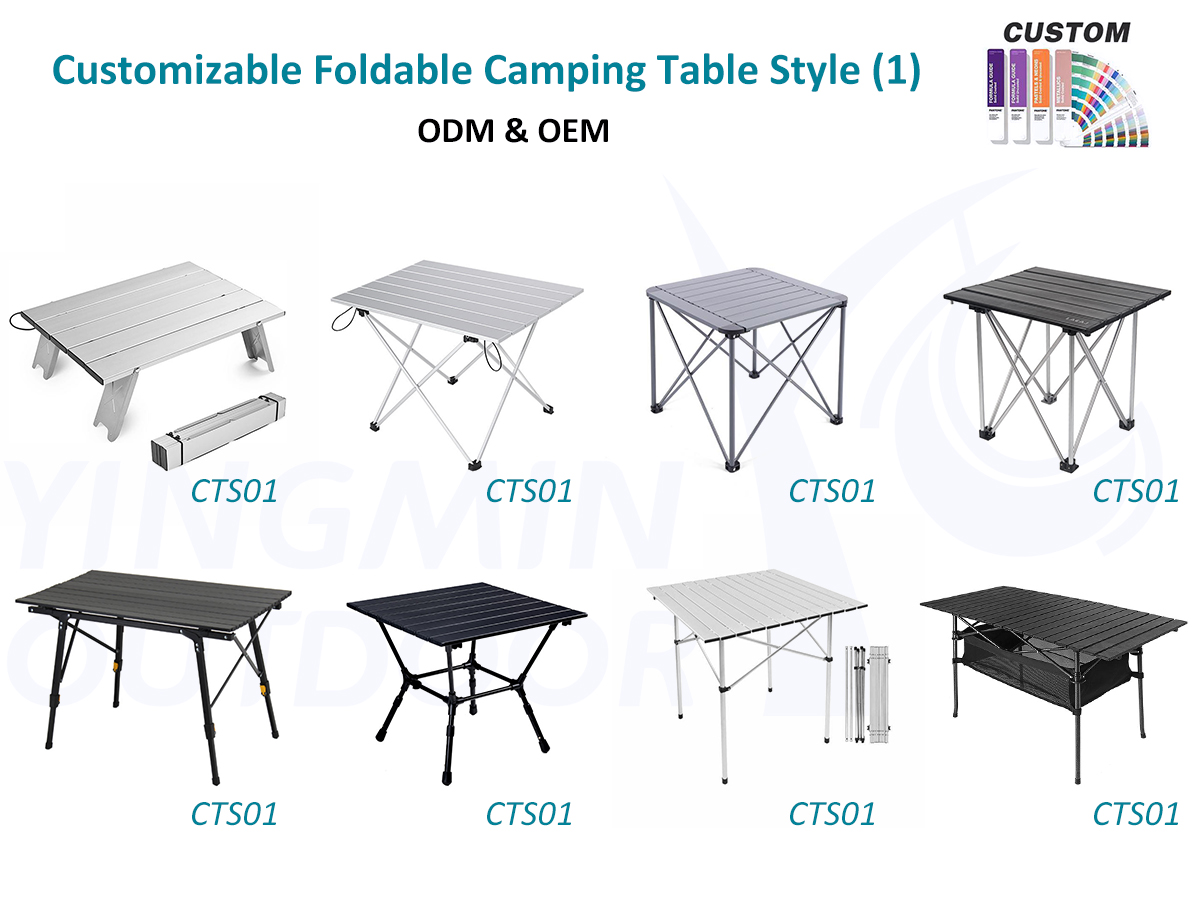 Welke tafel voor op de camping?
