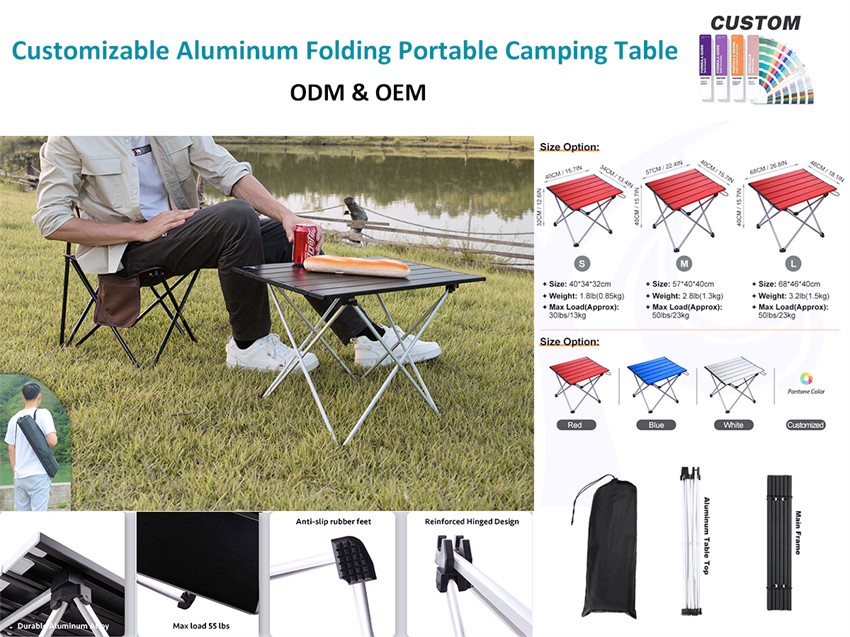 Heb je deze opvouwbare campingtafel?