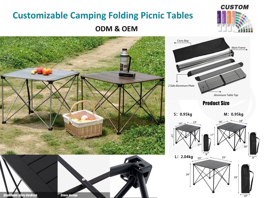 Dit is een campingtafel voor fantastische buitenactiviteitenï¼