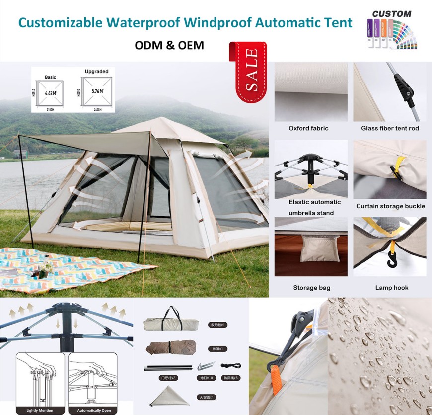 Deze tent gekocht voor een kampeervakantie met het gezin.