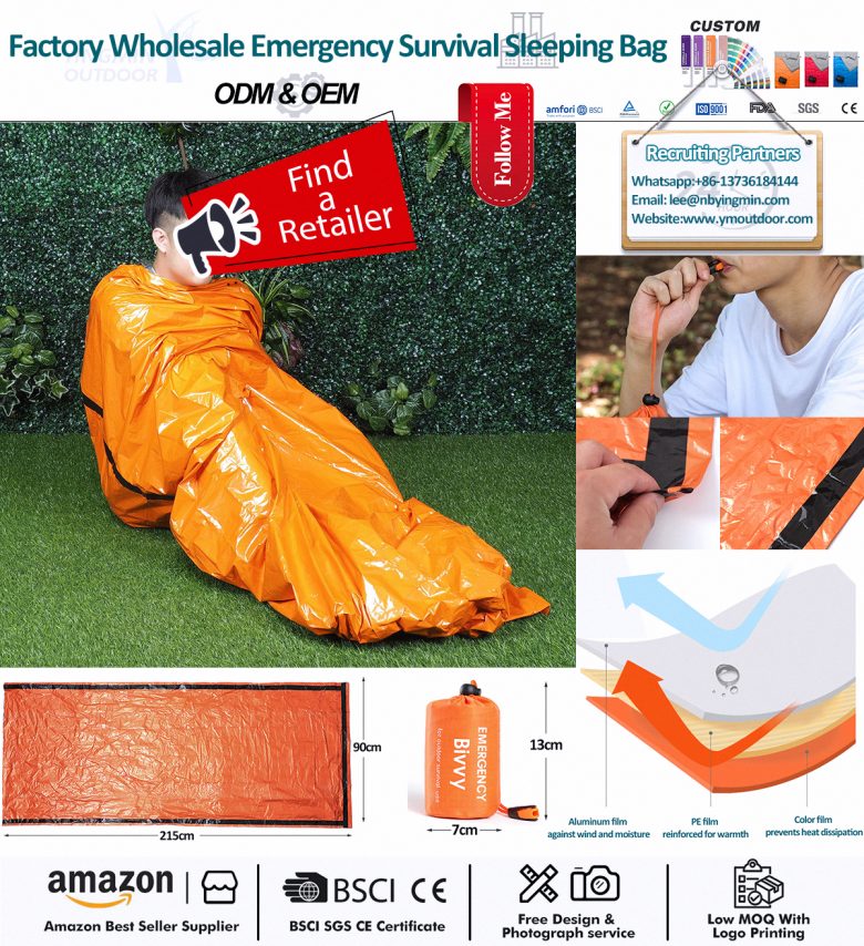 Deze nooddeken/slaapzakken zijn geweldig!