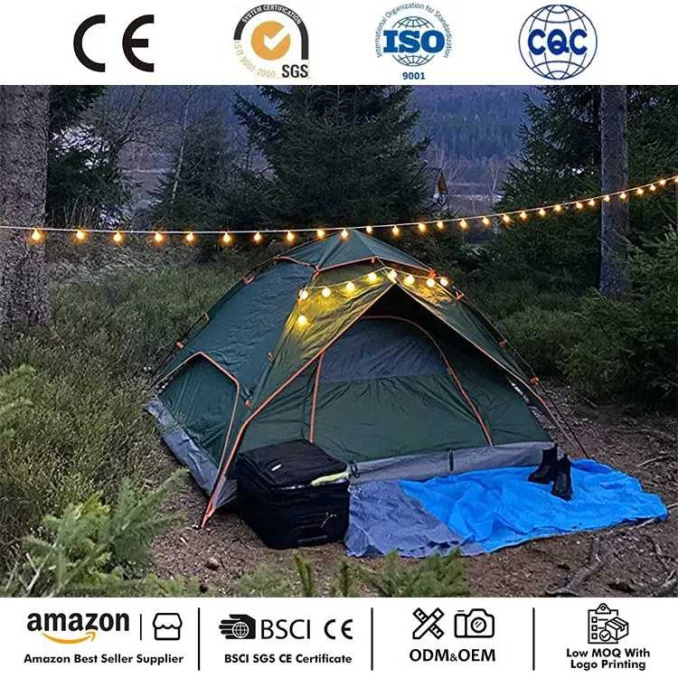 Wat zijn de voorzorgsmaatregelen voor het opzetten van een campingtent?