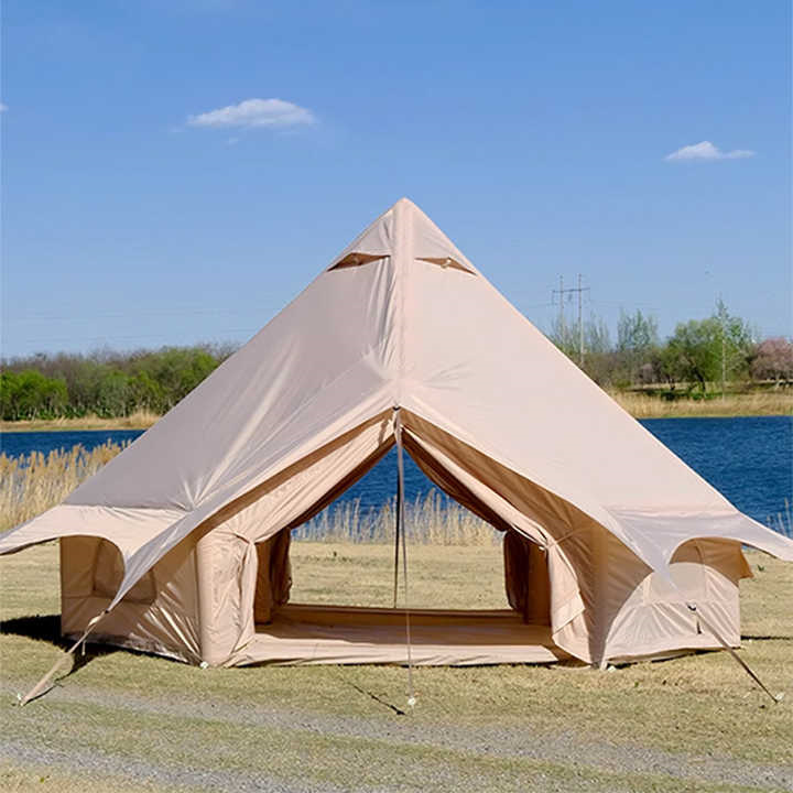 Wat zijn de voordelen van het kiezen van een opblaasbare katoenbell -tent?