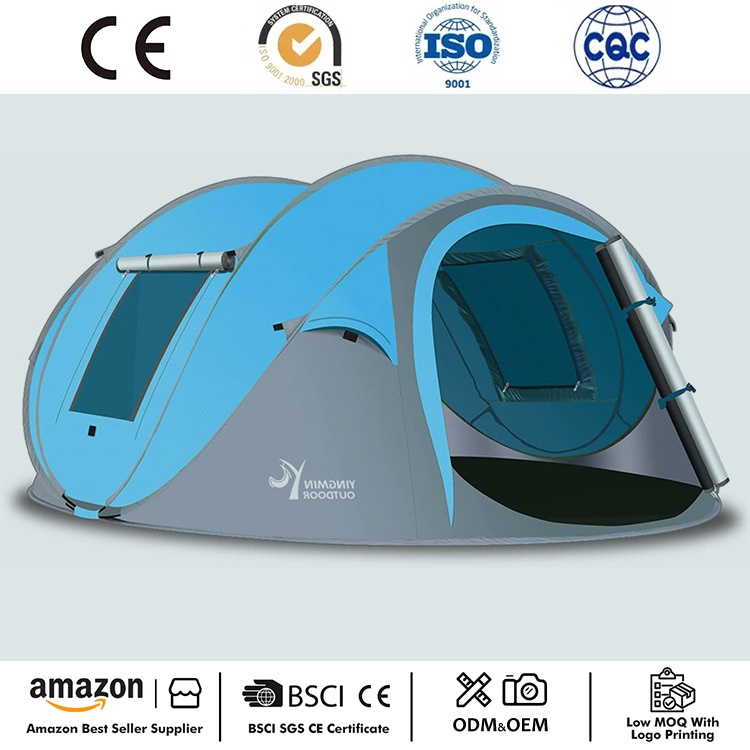 4-persoons instant pop-up kampeertent