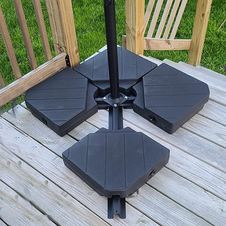 4 STUKS Cantilever Opknoping Patio Paraplu Base