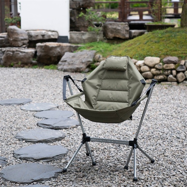 Camping vouwende schommelstoel