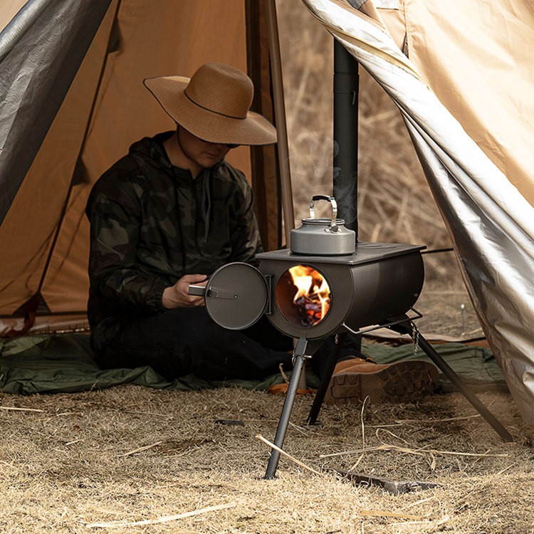 Camping Multifunctionele houtkachel