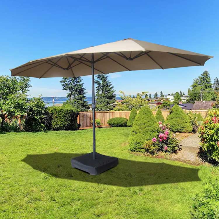 Dubbelzijdige parasol
