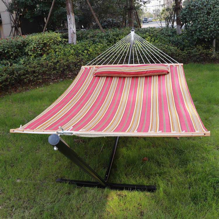 Tweepersoons gewatteerd hangmatbed