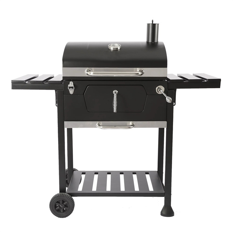 Modieuze houtskoolgrill van 23 inch