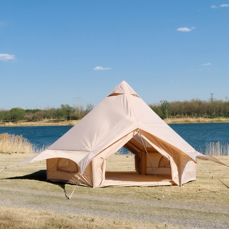 Opblaasbare katoenen bellt -camping