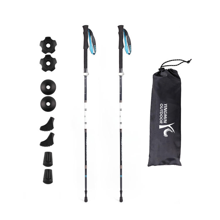 2-pack lichtgewicht wandelstokken