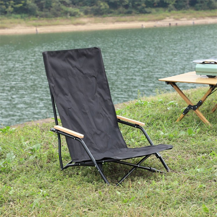 Lage strandkampingsstoel