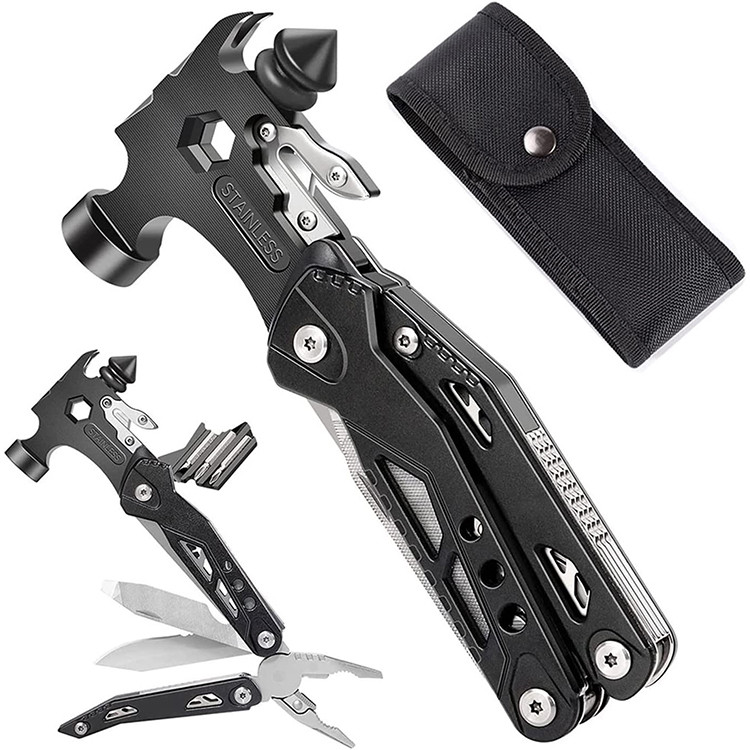Multitool klauwhamer overlevingsuitrusting