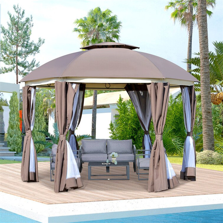 12 'x 12' ronde patio tuinhuisje