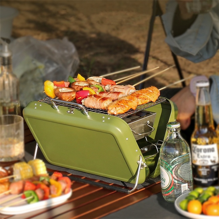 Draagbare BBQ -koffer