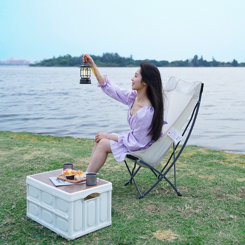 Draagbare camping backpacking vouwstoel
