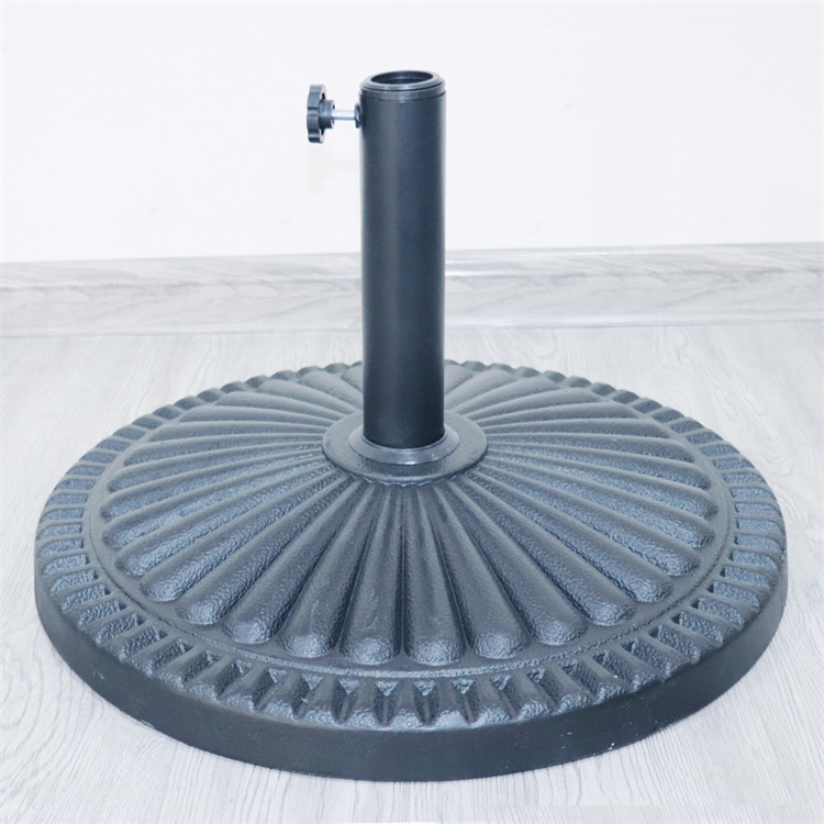 45 cm ronde parasolvoet met zonnebloempatroon