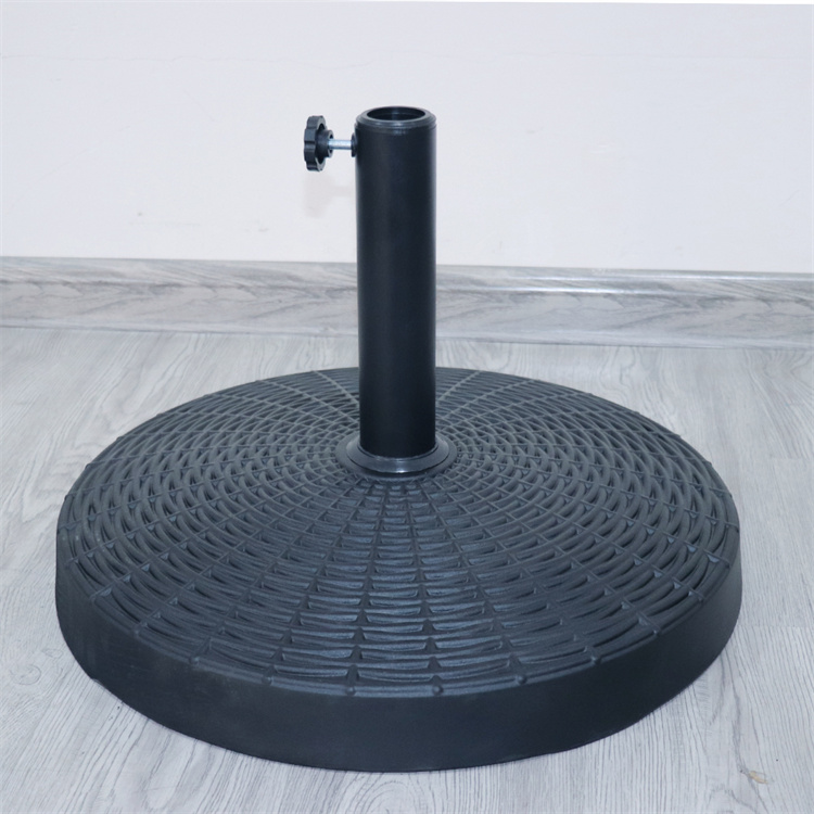 23'' Ronde Rieten Patio Paraplu Base Stand