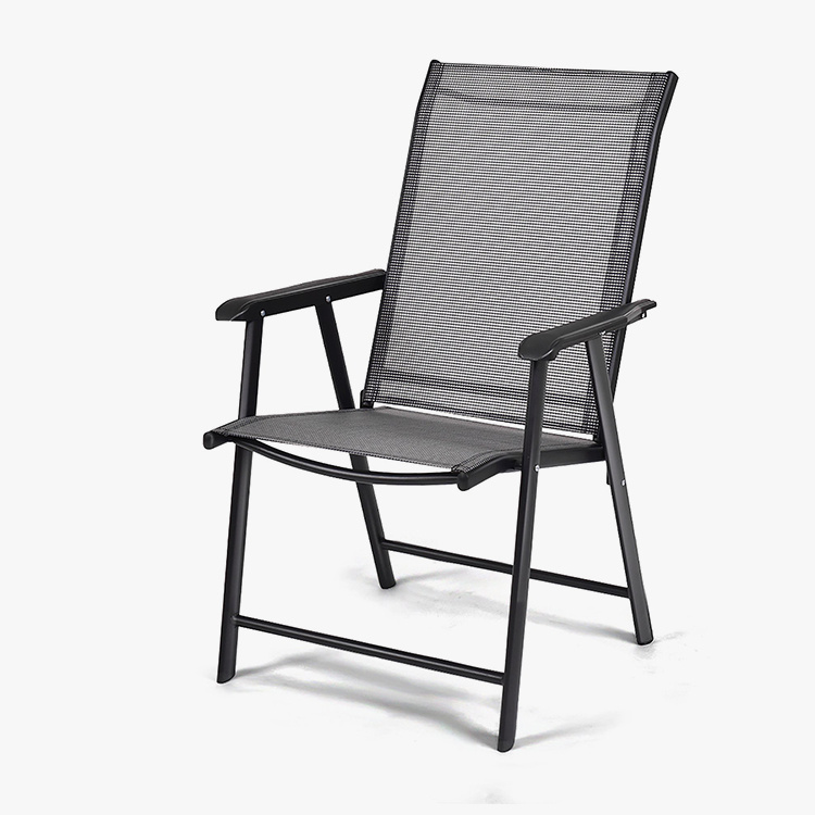 Patio opvouwbaar terras met armleuning eetkamerstoelen