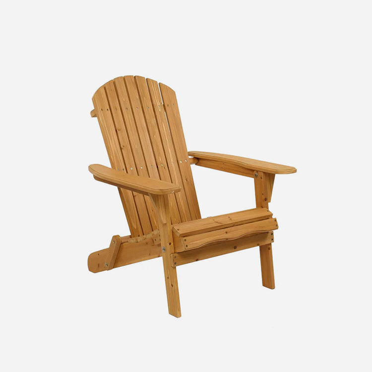 Buitenterras opvouwbare Adirondack-stoel