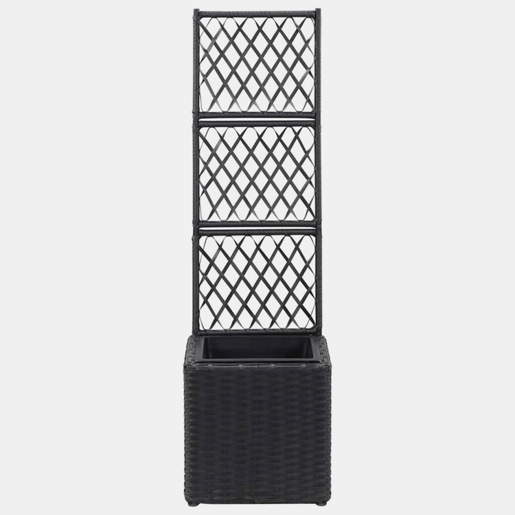 Verhoogd tuinbed met Trellis-plantenbak